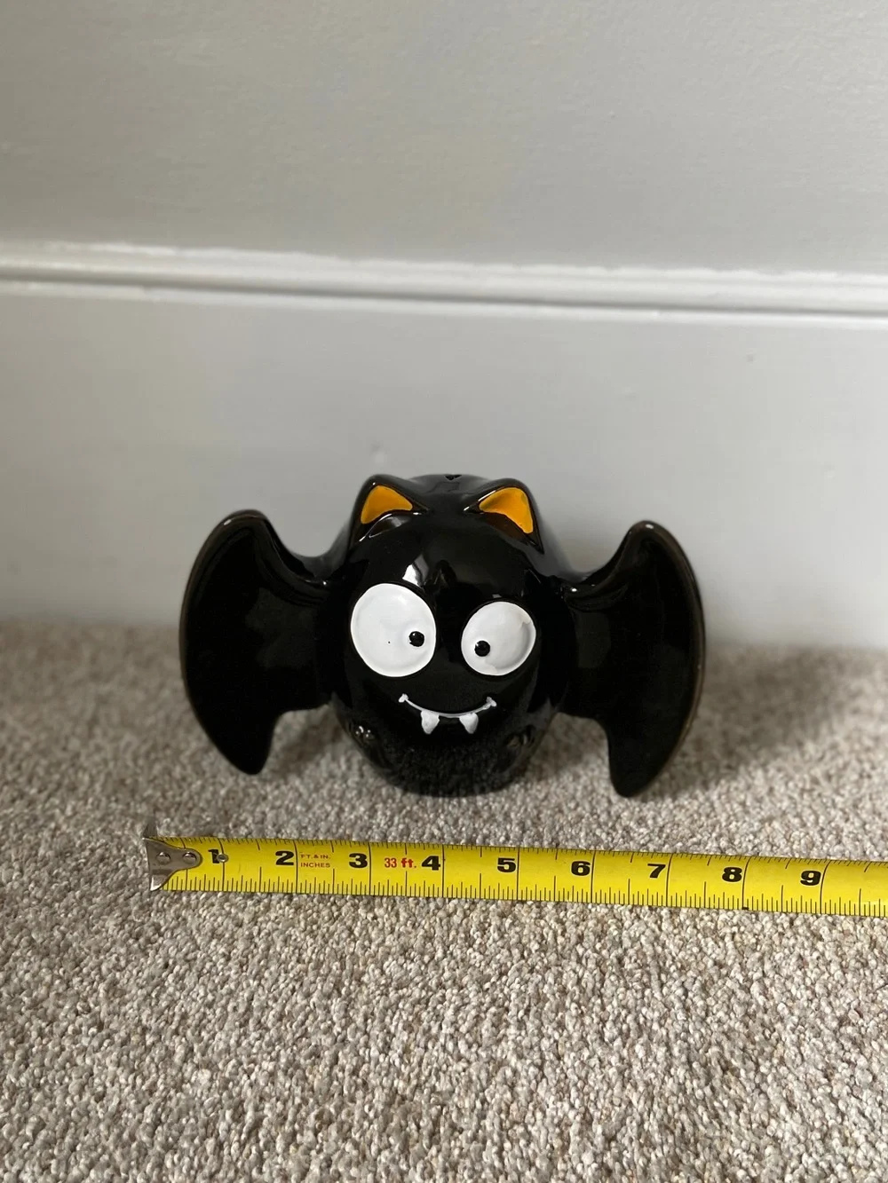 NWOT Ceramic Bat Halloween Decor TJ Maxx